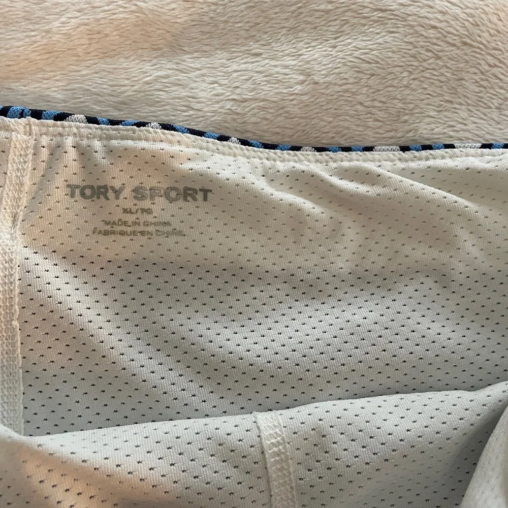 Geometric Blue and White Women's Skirt Tory Burch sport xl - Picture 4 of 8